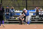 Softball vs Emerson  Wheaton College Softball vs Emerson College in game 2 of their doubleheader. - Photo by Keith Nordstrom : Wheaton, Softball